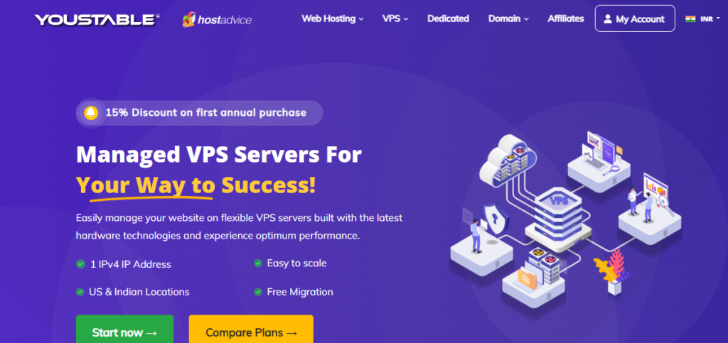 Youstable vps hosting