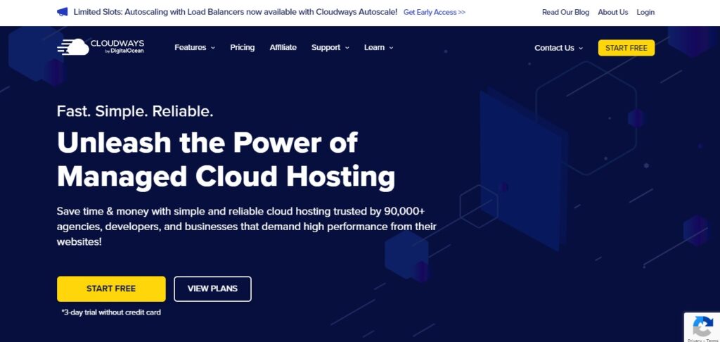 best cloud hosting for startup