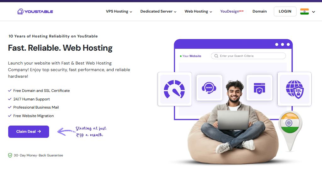 youstable web hosting