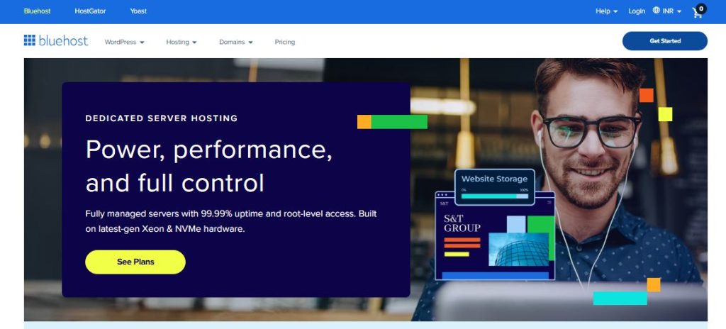 bluehost dedicated server