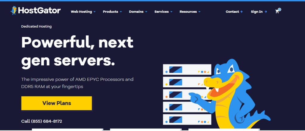 hostgator dedicated server