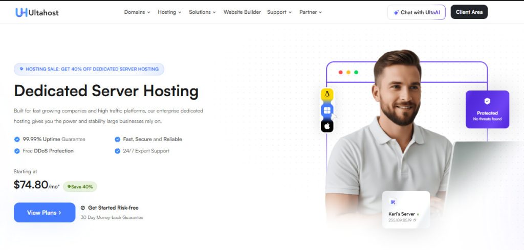 ultahost Dedicated Server