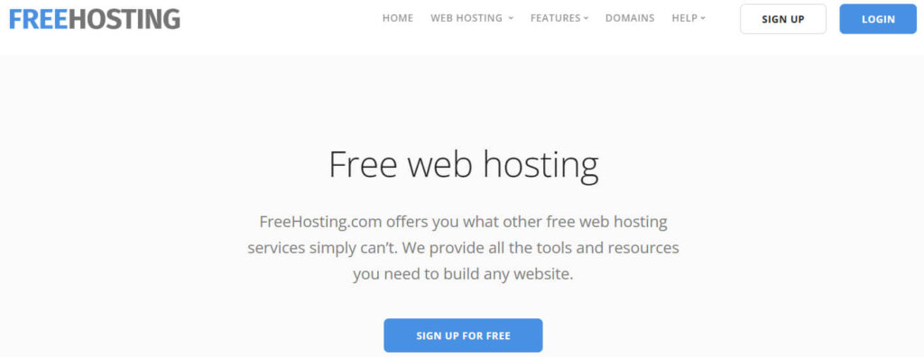 FreeHosting.com Free Web Hosting