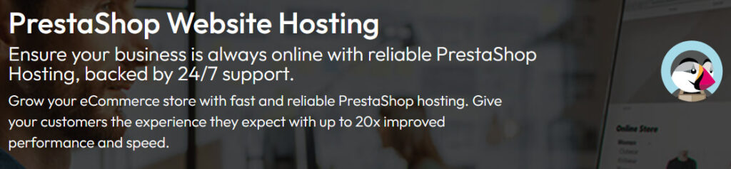 InMotion Hosting PrestaShop VPS Hosting