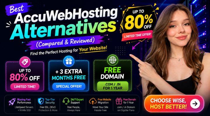 Best AccuWebHosting Alternatives