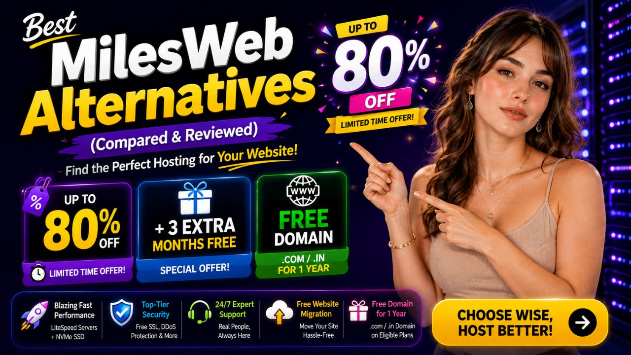 Best MilesWeb Alternatives