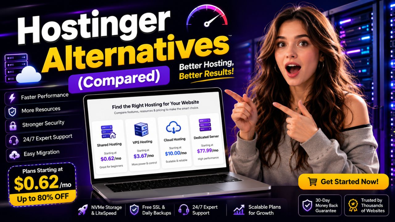 Hostinger Alternatives