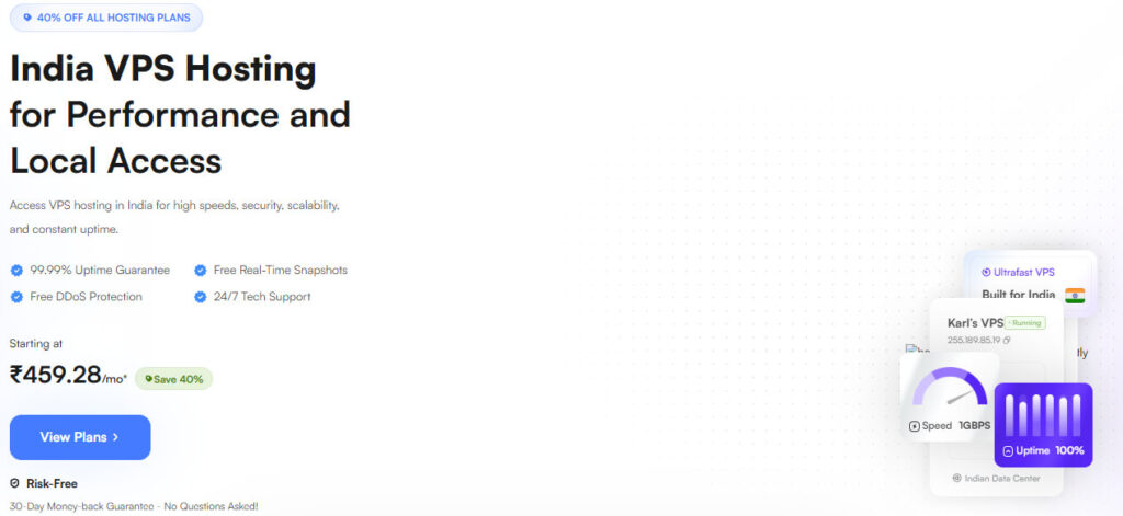 VPS Hosting India